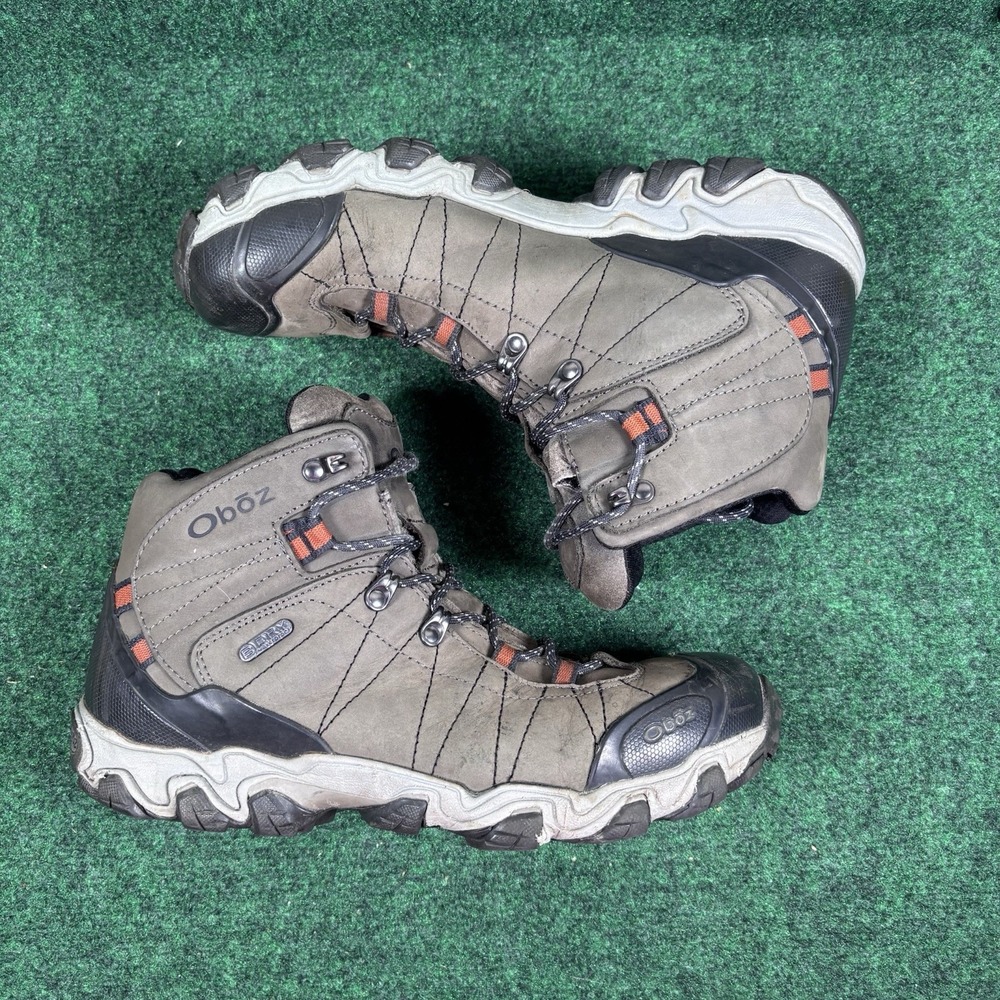 Oboz Men's Bridger Mid B-Dry Waterproof Hiking Boots - Sudan - US 11.5